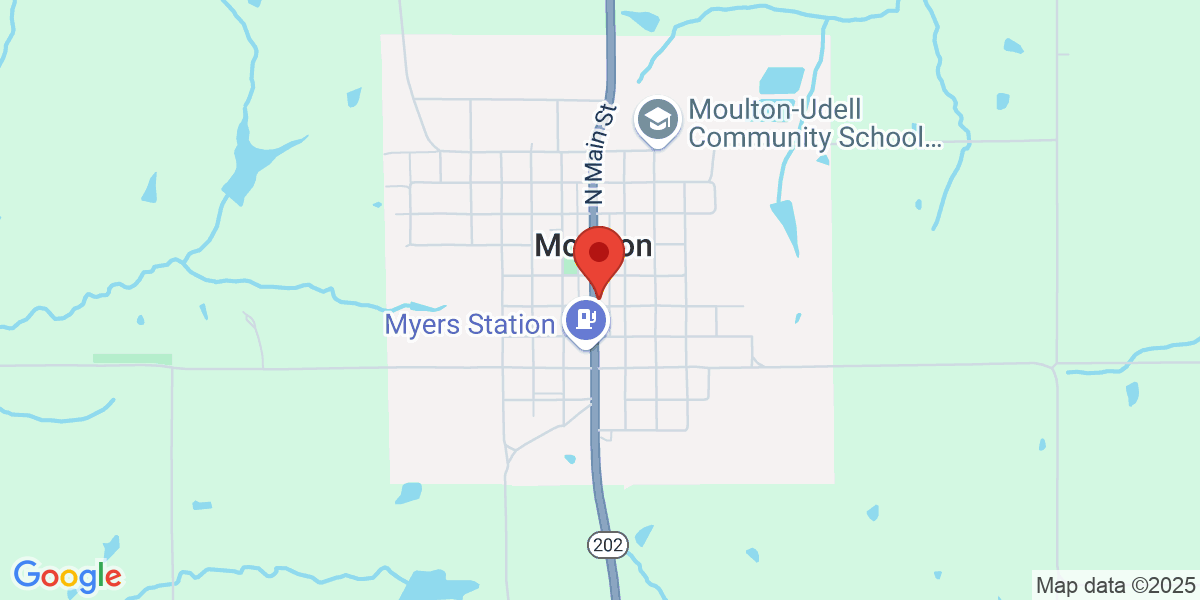 Map of Garrett Memorial Library